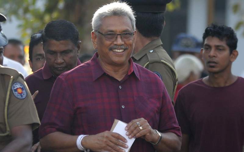 رئیس جمهور سریلانکا فرار كرد