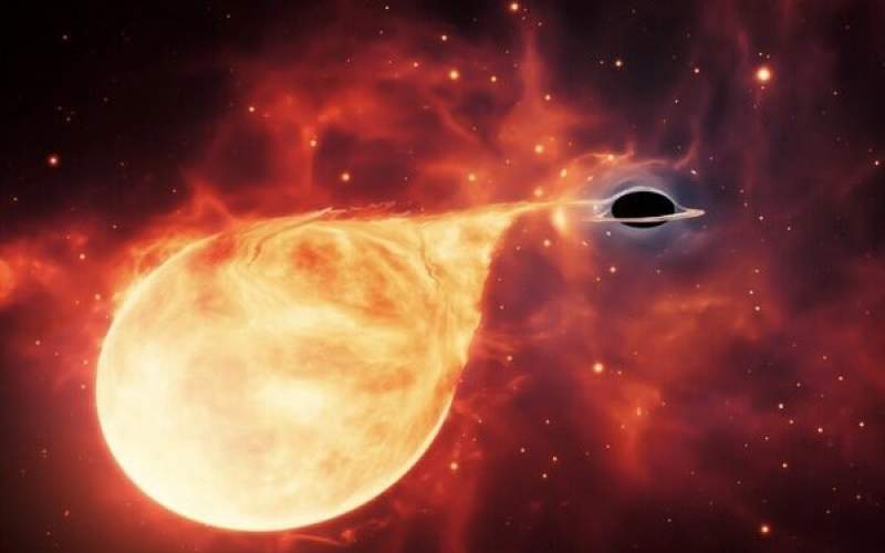 رصد  یک سیاه چاله خفته در کهکشان همسایه
