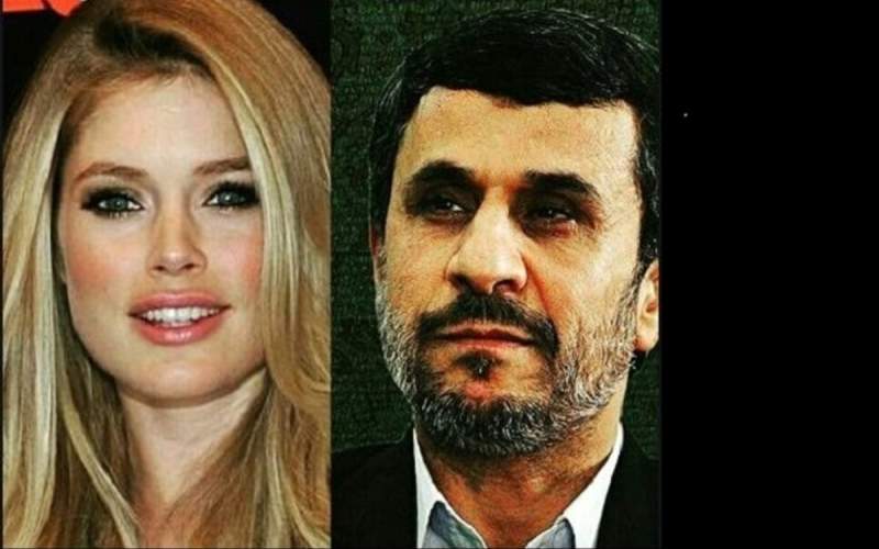 عشق دیرپایِ مدل ایتالیایی به محمود احمدی‌نژاد