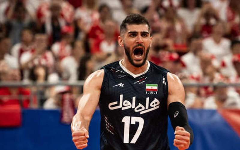 ستاره والیبال ایران دومین امتیاز آور لیگ ملت‌ها
