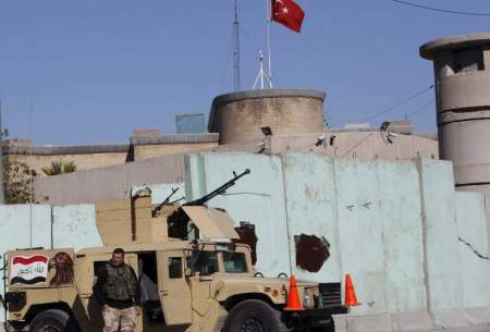 حمله راکتی به کنسولگری ترکیه در موصل