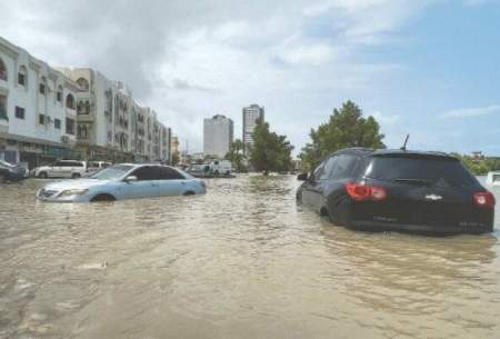 بارش‌های سیل‌آسا و نادر در امارات و قطر