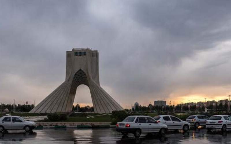 بارش باران در تهران تا فردا؛افزایش تدریجی دما