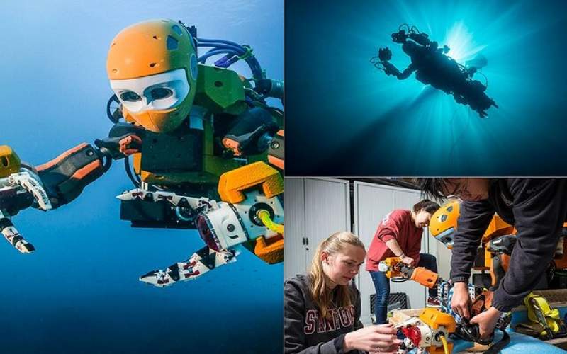 رباتی که به عمق ۱ کیلومتری اقیانوس رفت