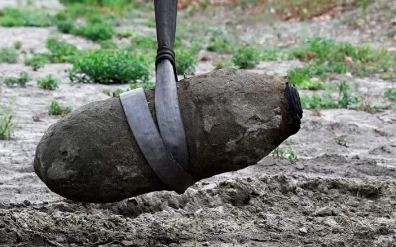 کشف یک بمب تاریخی در ایتالیا