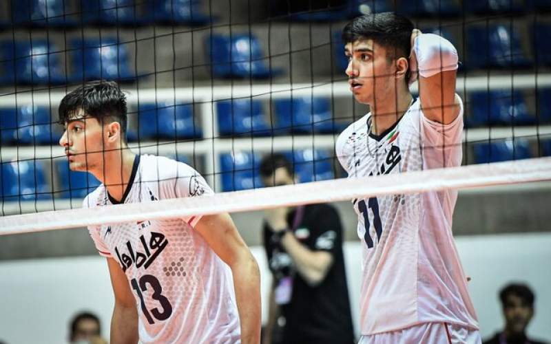 شکست تیم ملی والیبال جوانان ایران مقابل چین