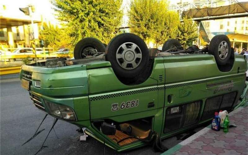 تصادف مرگبار اتوبوس با یک دستگاه ون در تهران