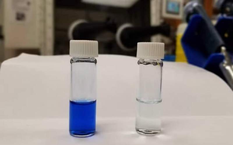 رنگ‌زدایی از آب تنها با استفاده از یک نوع پلیمر