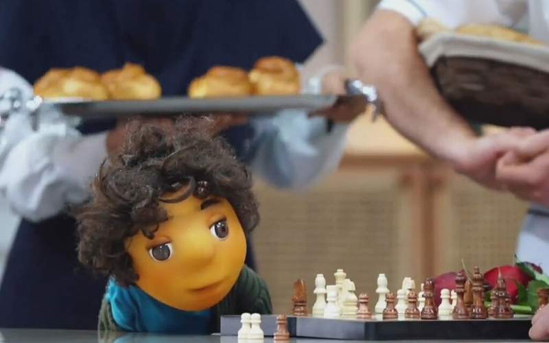 جنجال شطرنجی بچه با علی شادمان در مهمونی
