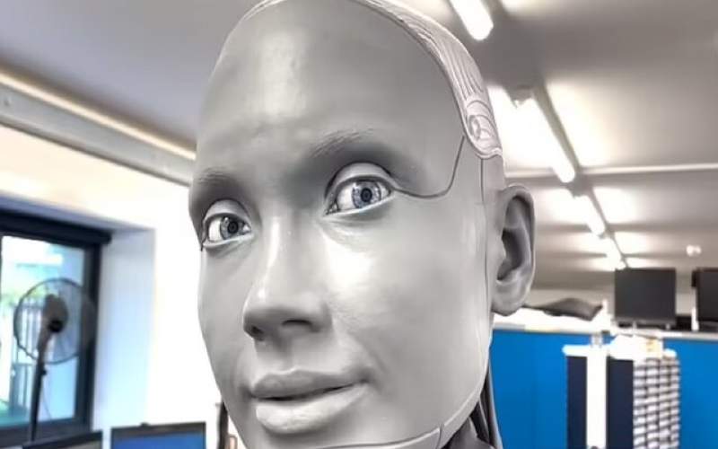 پیشرفت شگرف ربات "آمکا" در تقلید از حالات چهره انسان