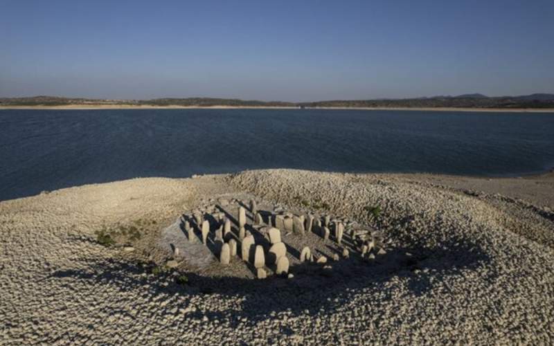 پیدا شدن آثار تاریخی در پی خشکسالی اسپانیا
