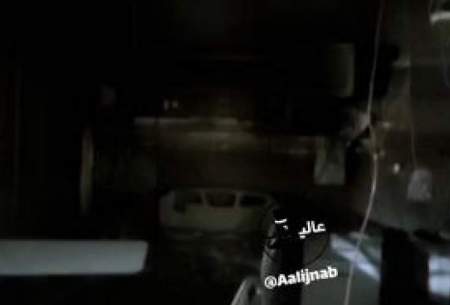 اولین ویدئو ازحریق فجیع در بیمارستان آبان تهران