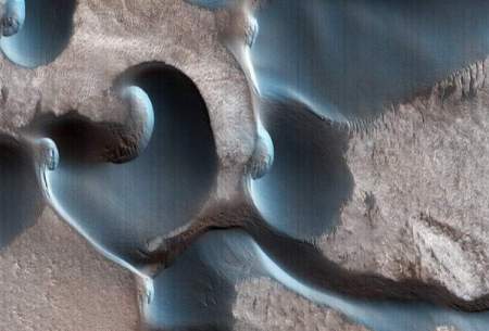 ثبت تصاویر تَل‌ماسه‌های هلالی از مریخ