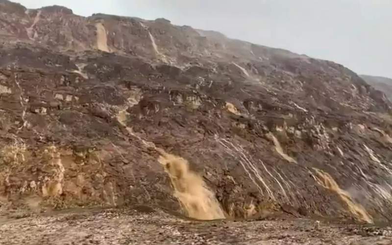 ظهور آبشارهای دره‌مرگ در خشک‌ترین نقطه دنیا