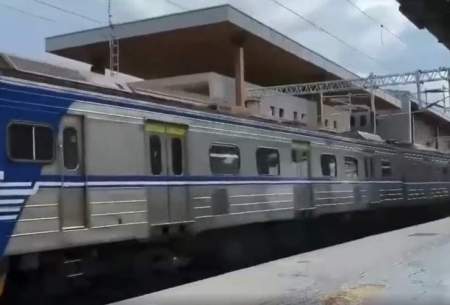 تکان شدید قطار مسافربری بر اثر زلزله در تایوان