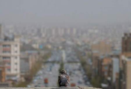 گردوغبار و کاهش کیفیت هوا در نیمه‌جنوبی تهران