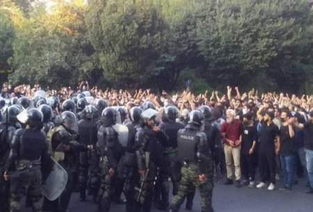تصویر پربازدید از تجمعات اعتراضی در تهران