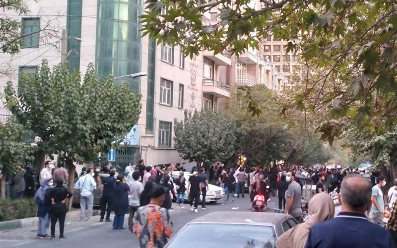 تصاویر جدید از برگزاری تجمع اعتراضی در تهران