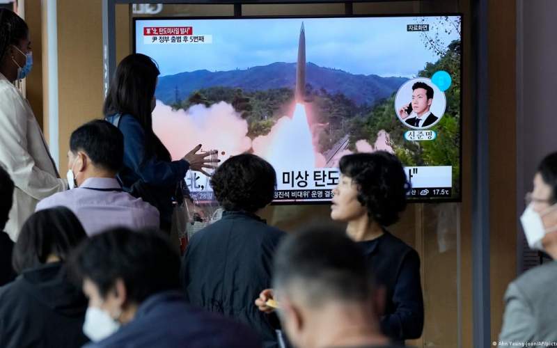 واکنش موشکی کره شمالی به یك رزمایش