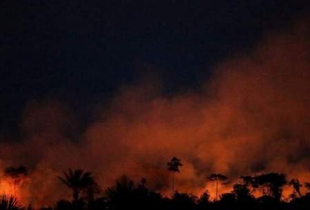 گسترش آتش‌سوزی‌ها در جنگل‌های آمازونِ برزیل