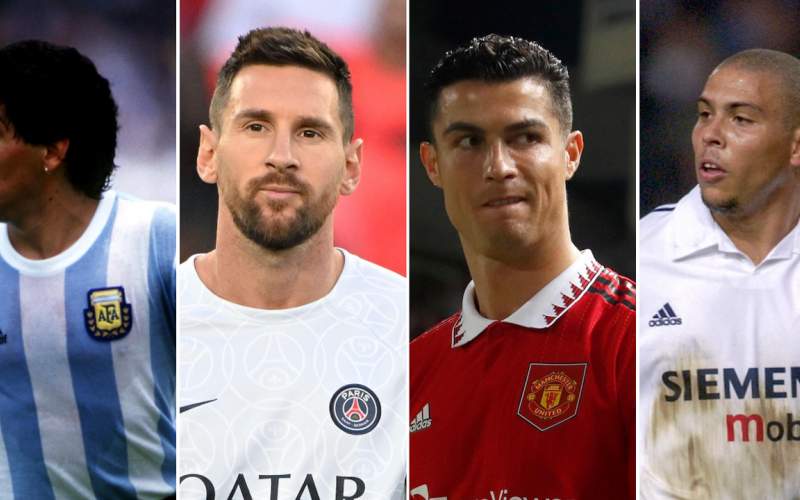رده‌بندی برترین فوتبالیست‌های تاریخ