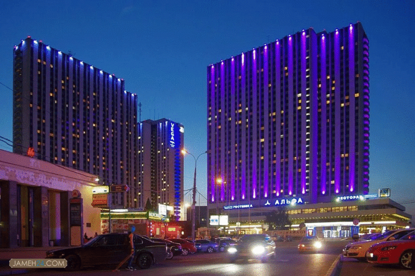 هتل ایزمایلو دلتا در محله ایزمایلو شهر مسکو پایتخت روسیه واقع شده است.