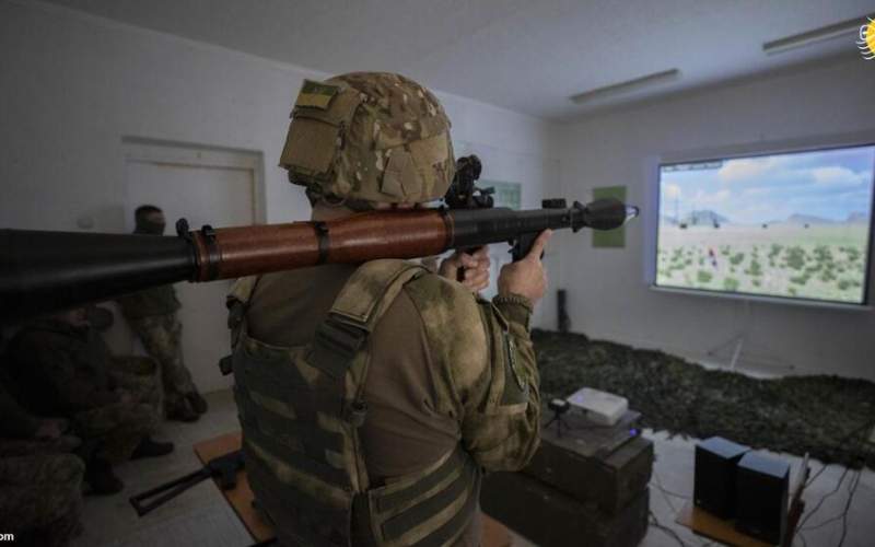 آموزش داوطلبان جنگ اوکراین در محیط مجازی