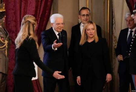 سوگند نخستین نخست‌وزیر زن ایتالیا