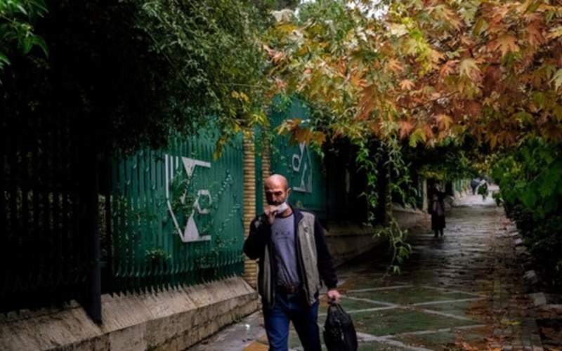 وزش باد و بارش پراکنده در تهران