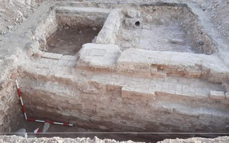 کشف بقایای معماری تاریخی در غرب ایران