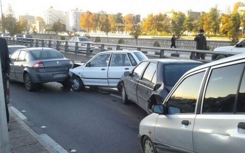 فوت روزانه ۵۵ نفر در تصادفات رانندگی تهران