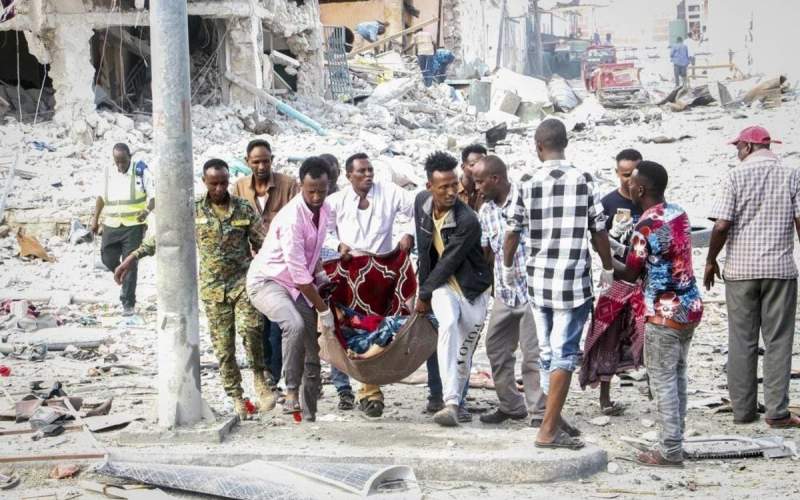 ۱۰۰ کشته و ۳۰۰ زخمی در انفجار پایتخت سومالی