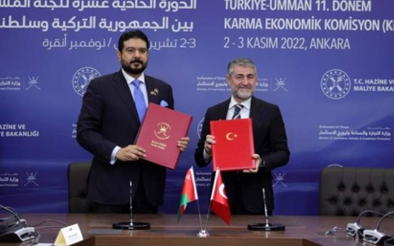 امضای‌پروتکل‌همکاری اقتصادی‌بین ترکیه و عمان