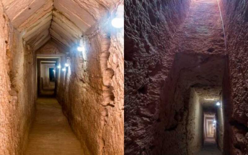 کشف تونلی که شاید به «کلئوپاترا» برسد