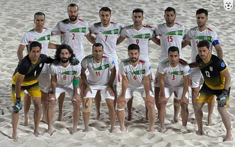 چهارمین قهرمانی ایران در فوتبال ساحلی بدون جشن شادی