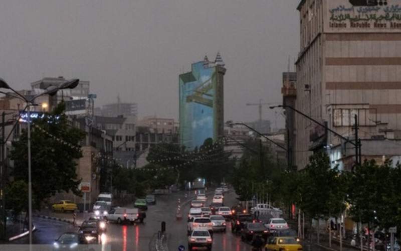 وزش باد و بارش پراکنده در ارتفاعات تهران