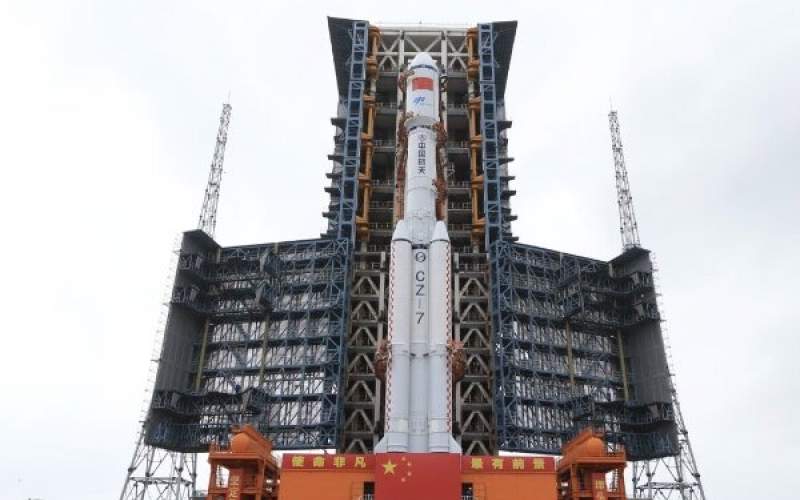 چین کپسول باری به ایستگاه فضایی فرستاد