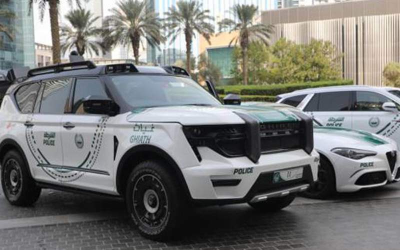 شاسی‌بلندجدید پلیس دبی؛بومی وهوشمند