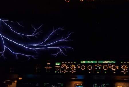 ثبت پدیده آب و هوایی نادر توسط یک خلبان