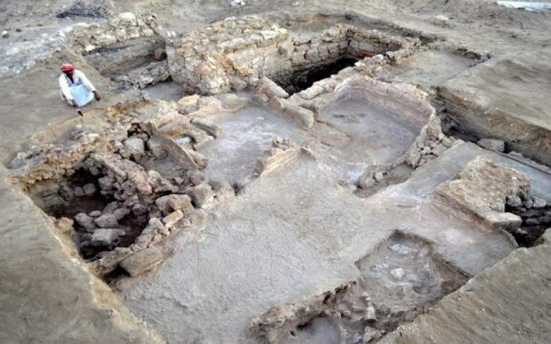 کشف گرمابه ۲۲۰۰ ساله در مصر