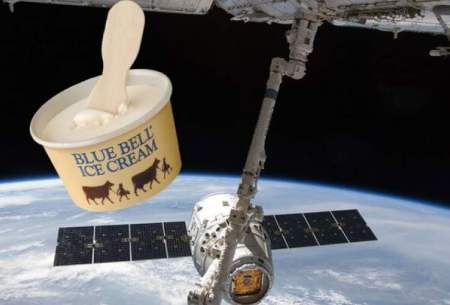 کپسول "دراگون" برای فضانوردان بستنی برد