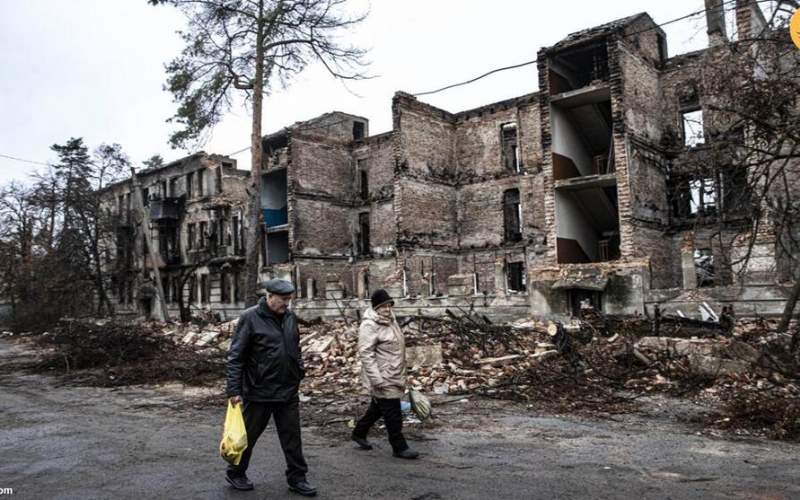 شرایط سخت زندگی در  لیمان اوکراین
