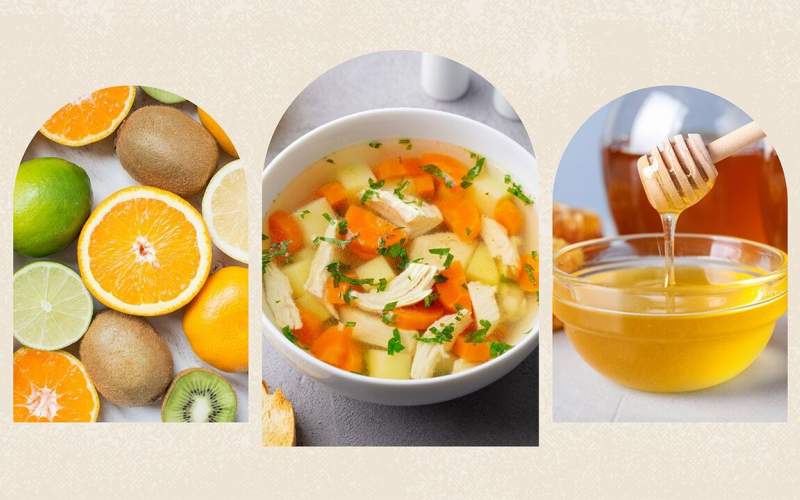 10خوراکی موثر برای درمان سریع سرماخوردگی