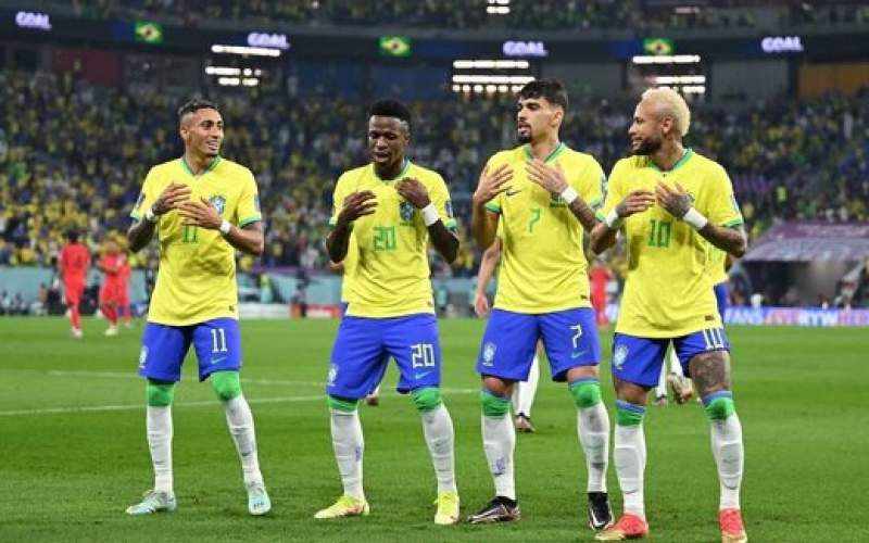 آمار عجیب برزیل در جام جهانی