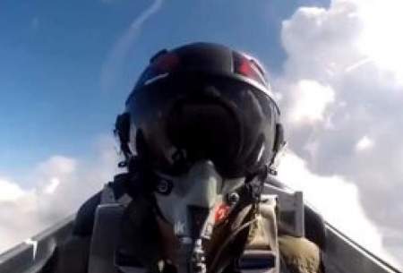 ویدئوی‌آزمایش‌های‌جالب یک‌جنگنده هنگام پرواز