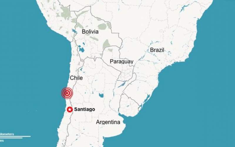 وقوع زلزله ۵.۶ ریشتری در شمال شیلی