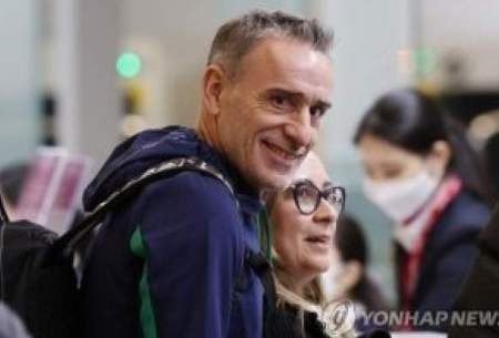 اشک‌های بنتو در لحظه خروج از فرودگاه کره