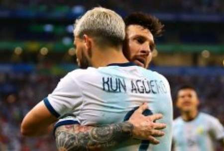 گلزنی در تمرین آرژانتین: آگوئرو هنوز ستاره است