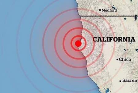 وقوع زلزله نسبتا شدید در کالیفرنیا