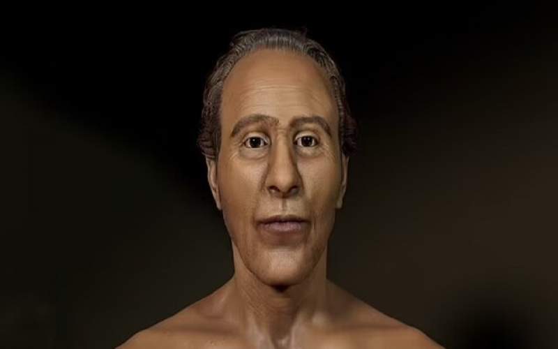 بازسازی چهره فرعون مصر توسط دانشمندان